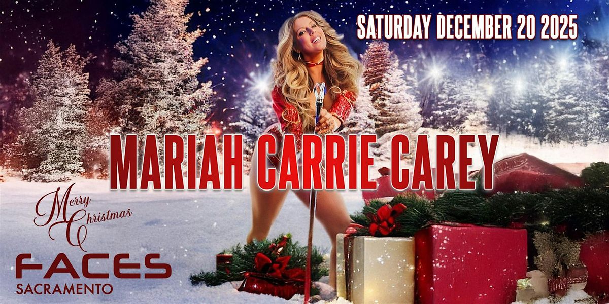 Merry Christmas with Mariah Carrie Carey inside Faces Nightclub