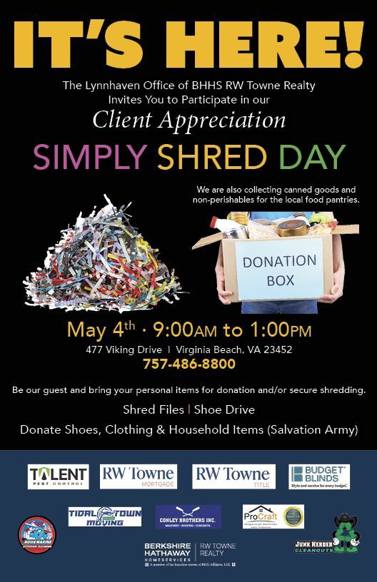 Client Appreciation Simply Shred Event