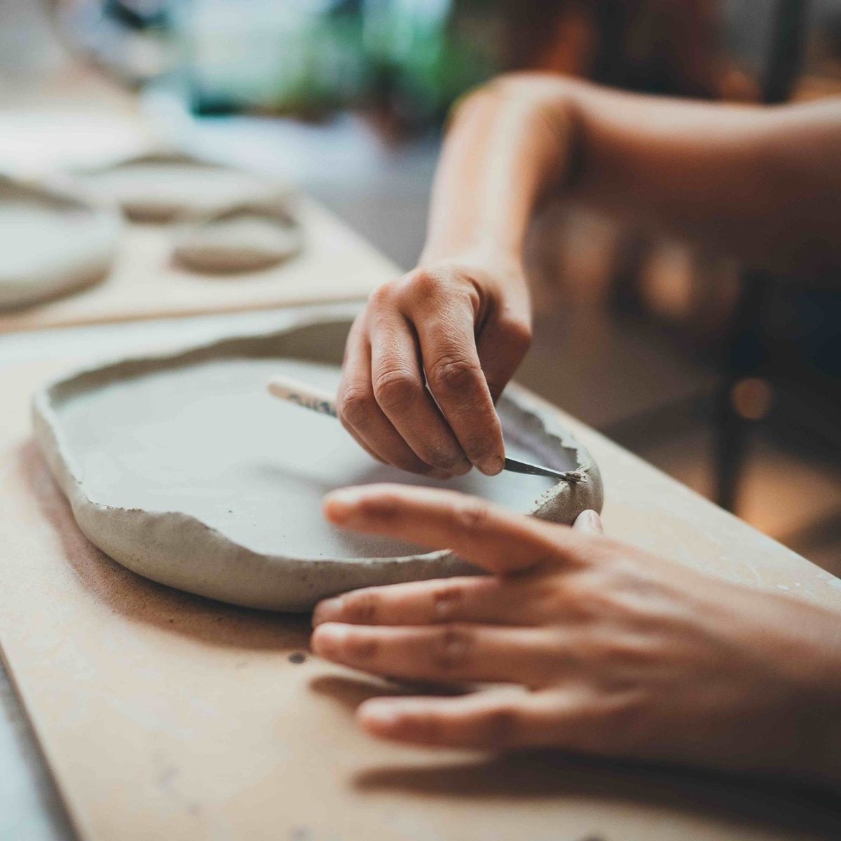 Intro to Pottery: Cheese Tray