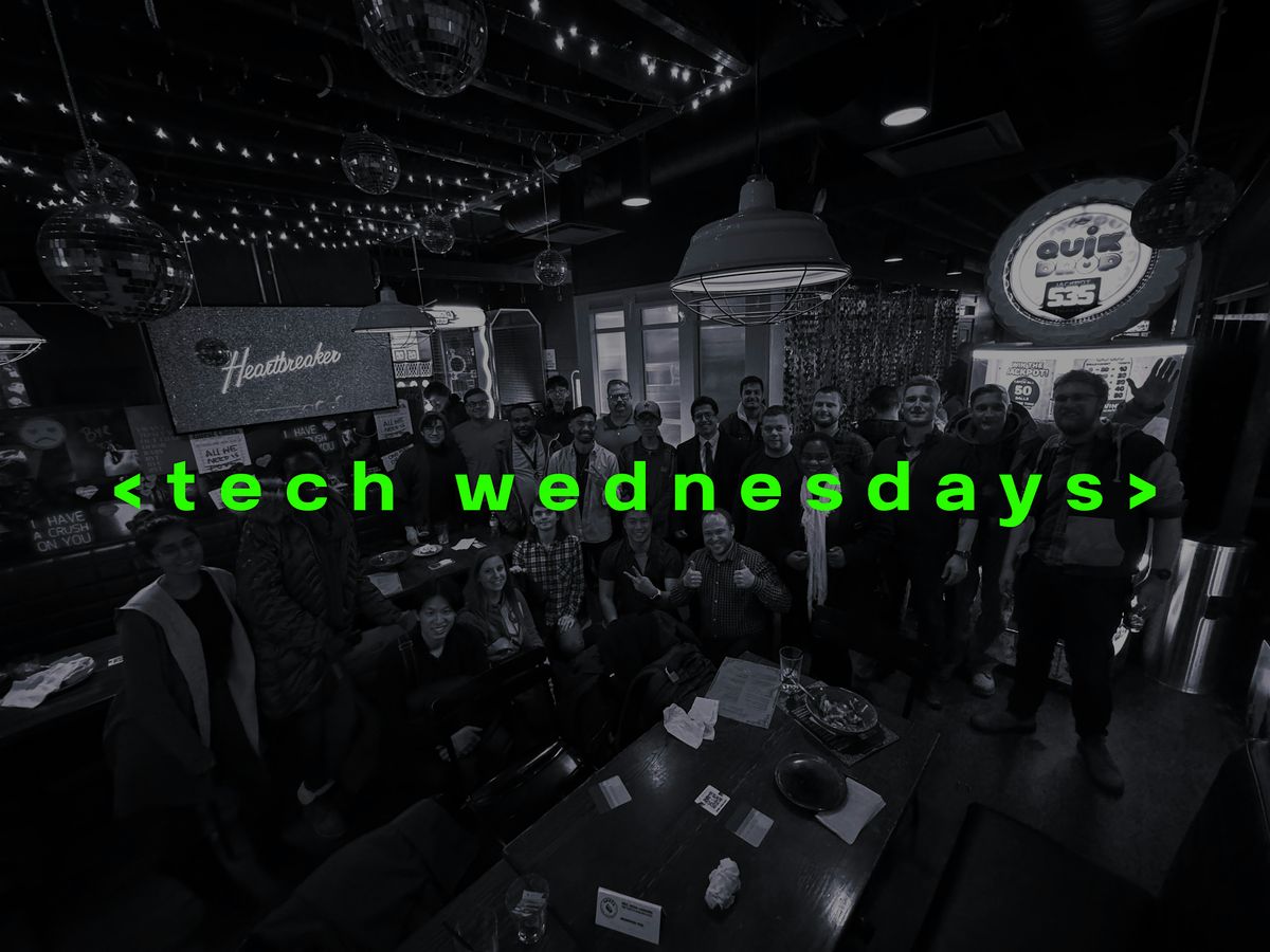 Edmonton Tech Wednesdays \u2014 weekly tech networking event