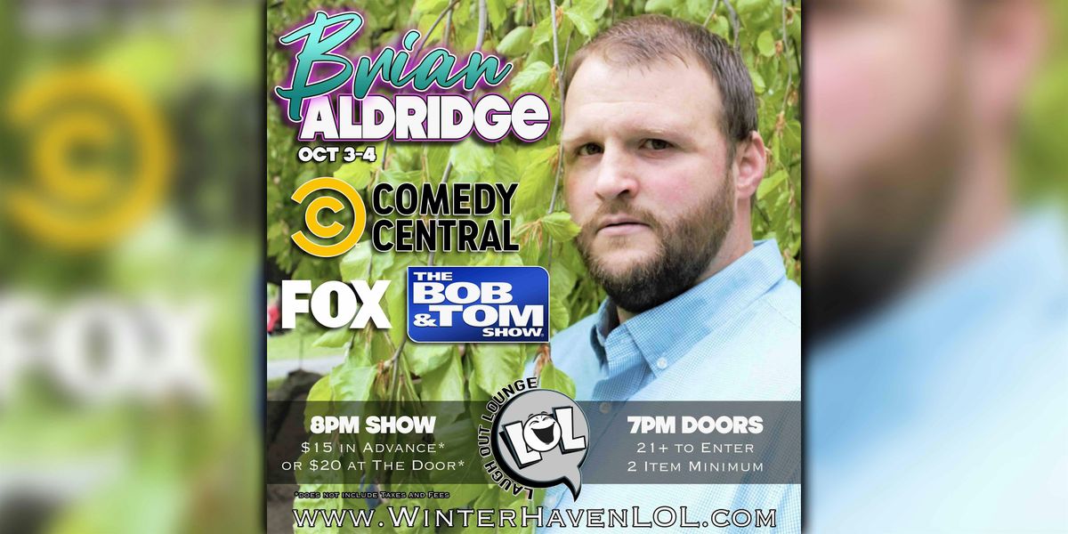 Brian Aldridge from Comedy Central!