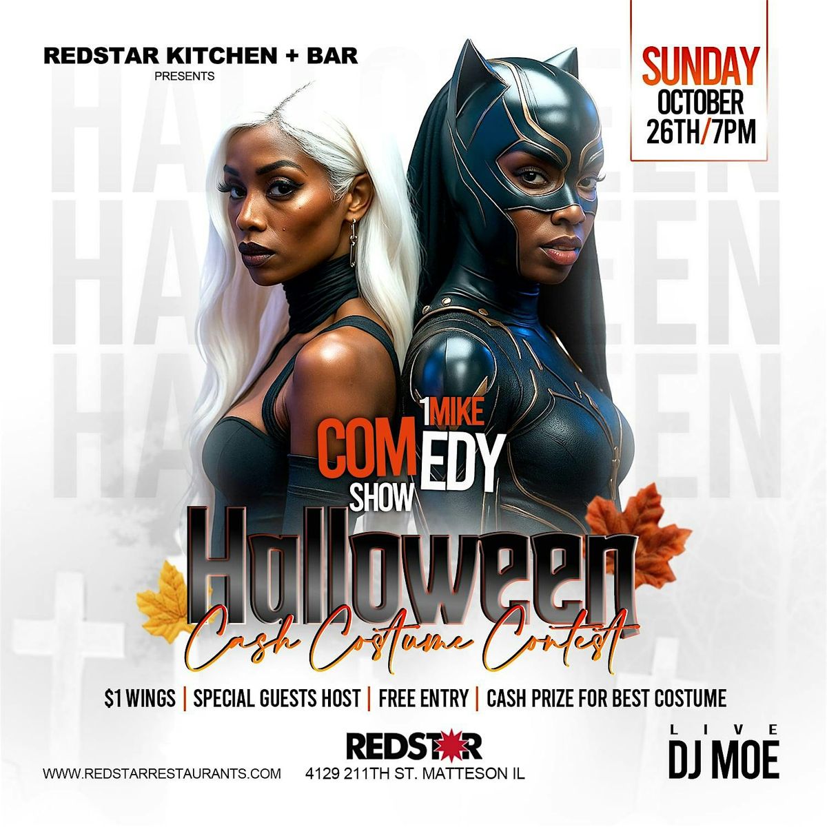 1Mike Comedy Halloween Cash Costume Contest