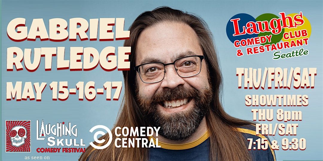 Comedian Gabriel Rutledge at Laughs Comedy Club- Seattle