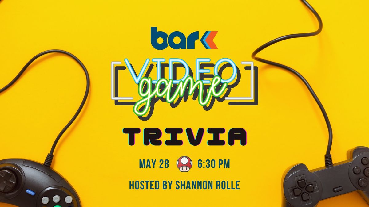 Bar K Trivia: Video Games