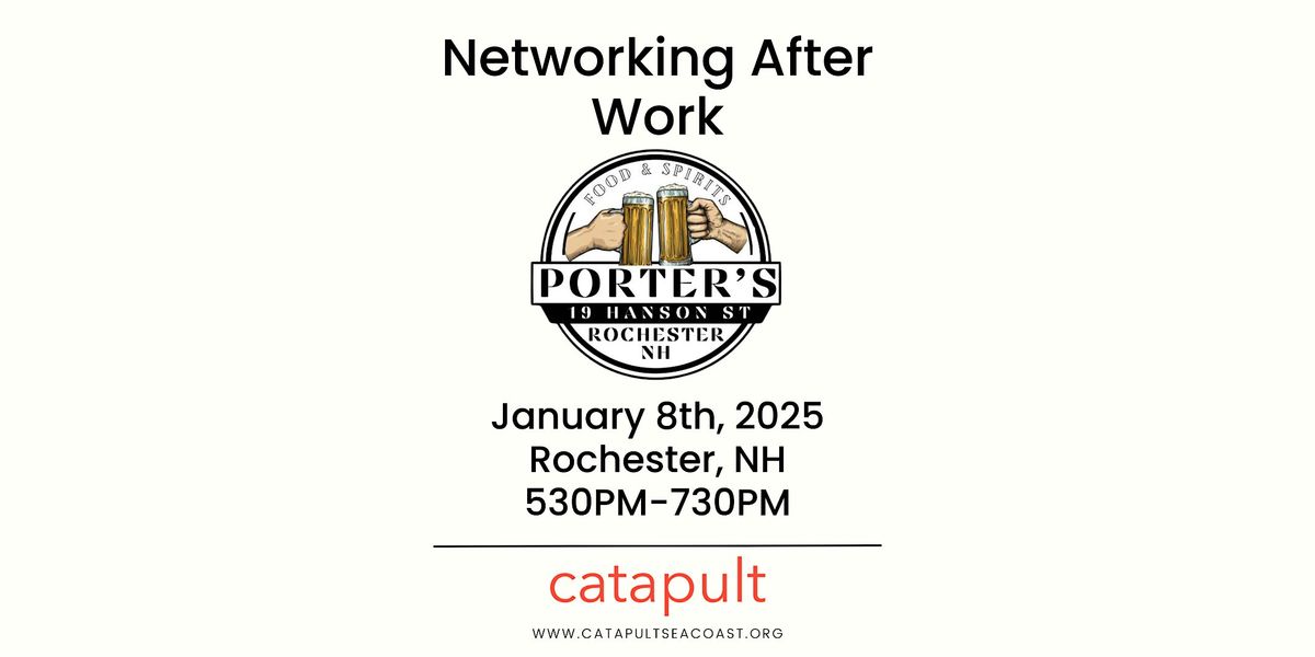 Networking After Work at Porter's Pub