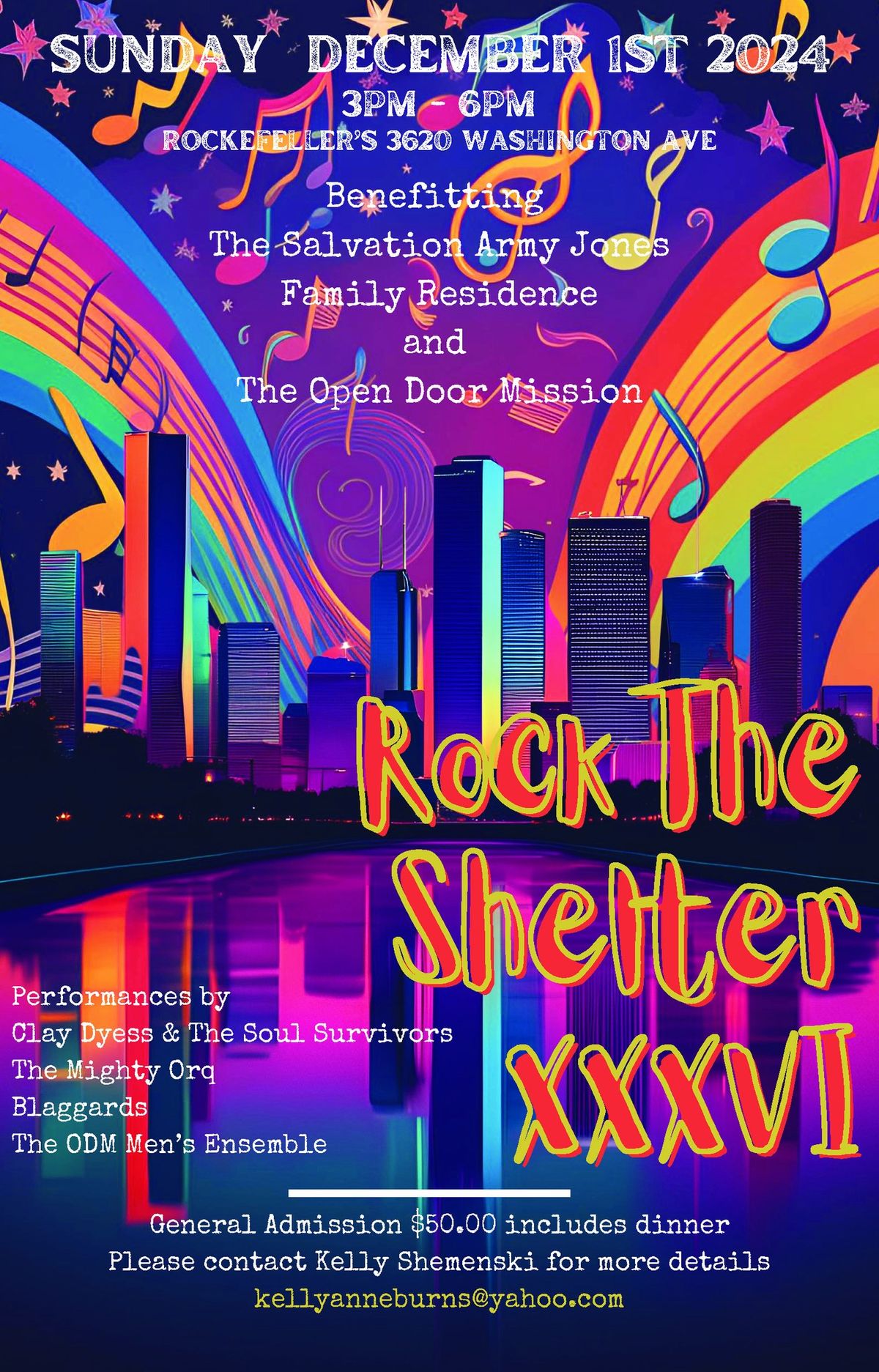 ROCK THE SHELTER at Rockefeller's