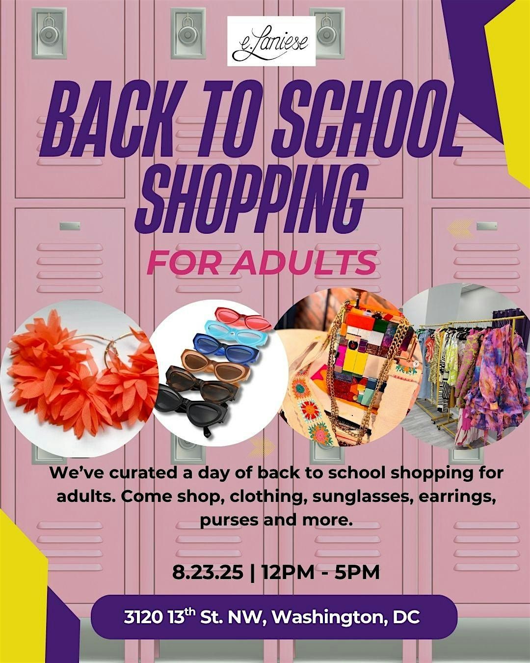 Back to School Shopping For Adults