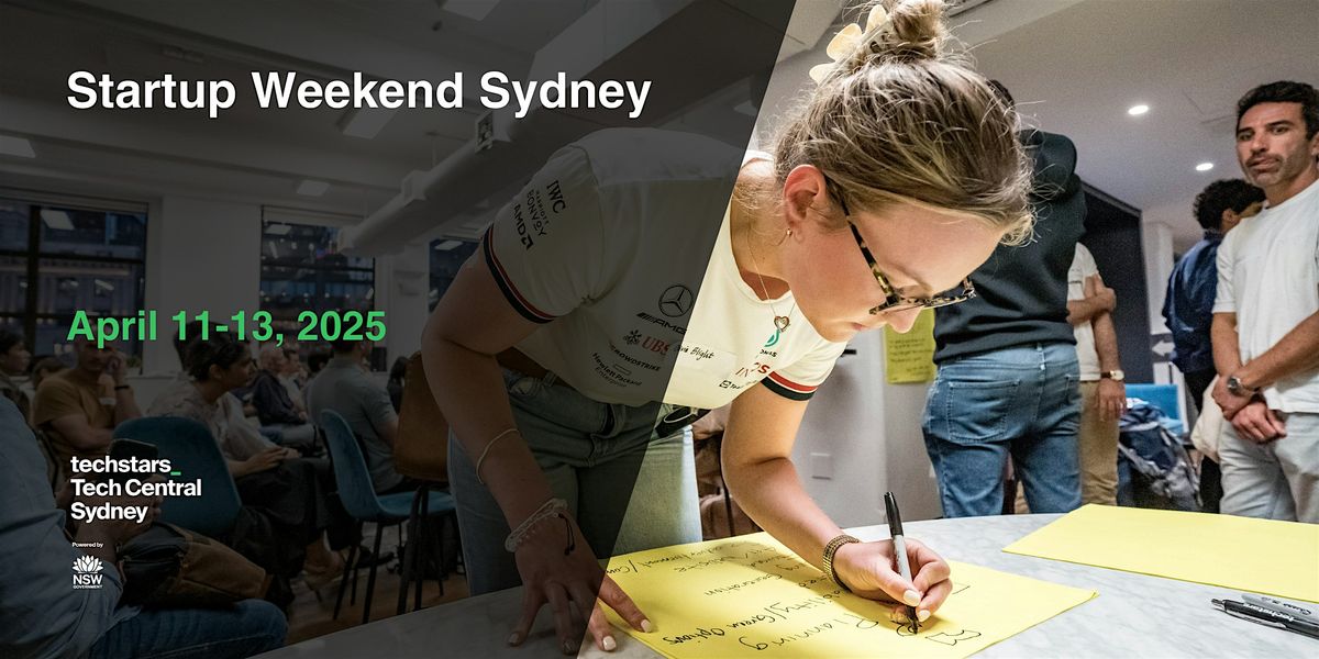 Techstars Startup Weekend Sydney 2025