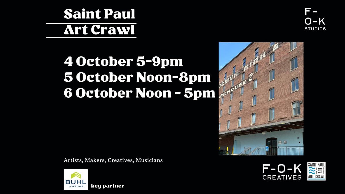 St. Paul Art Crawl at F-O-K Studios