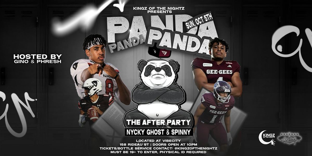 PANDA-THE AFTER PARTY
