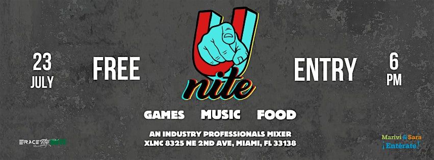 U-Nite " - An Industry Professionals Mixer, for Creatives and ARTrepreneurs