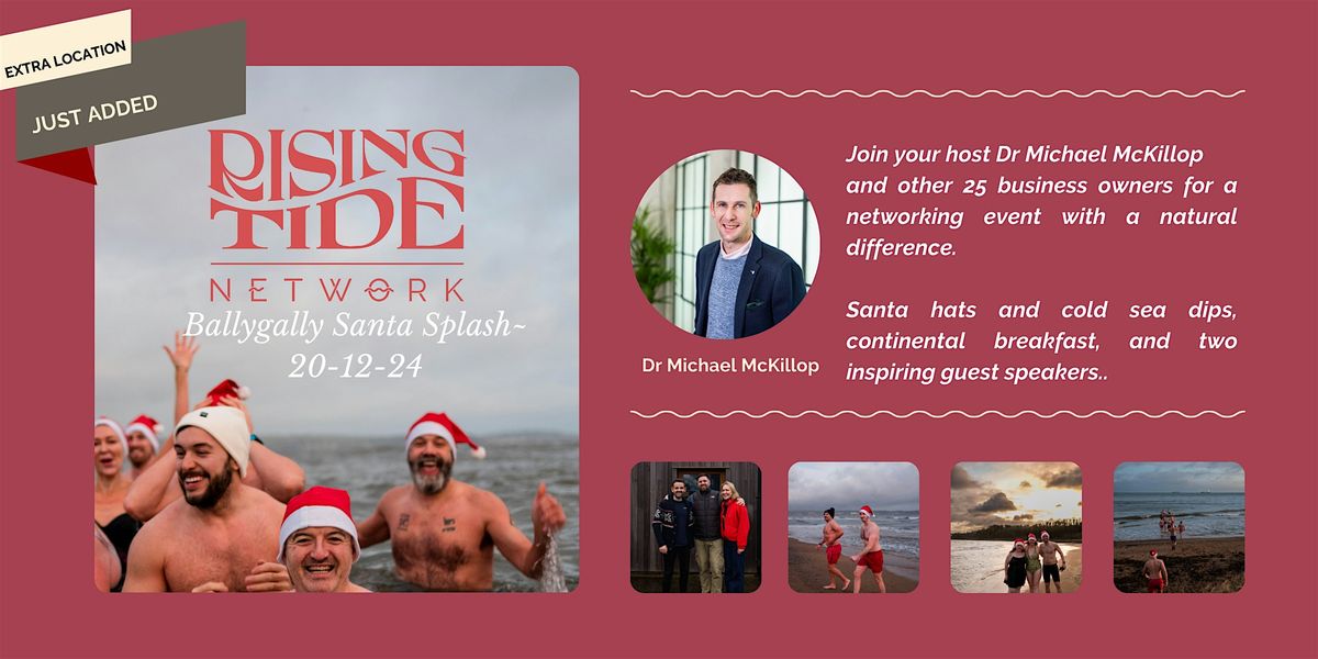 Rising Tide Network - Santa Splash (Ballygally)