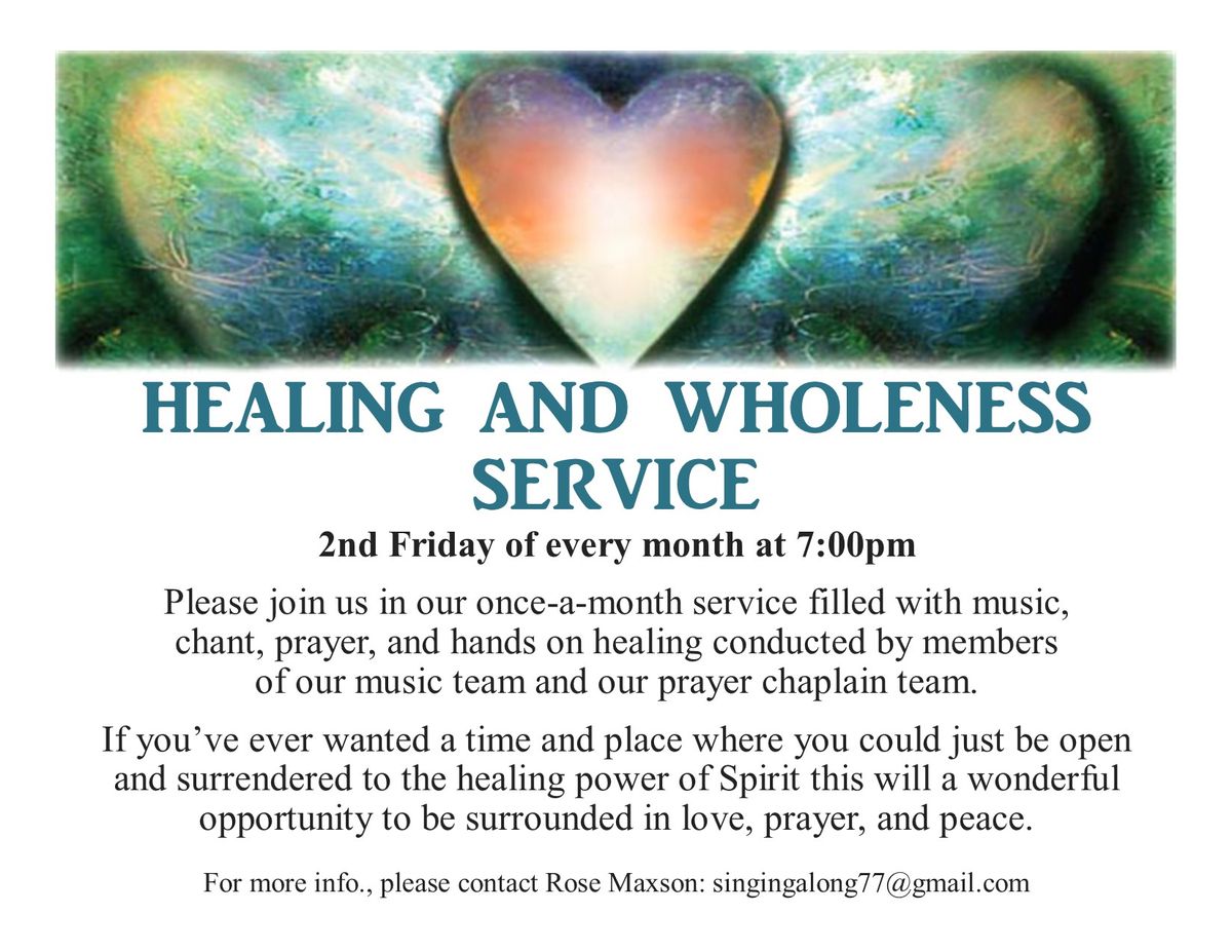 Healing and Wholeness Service