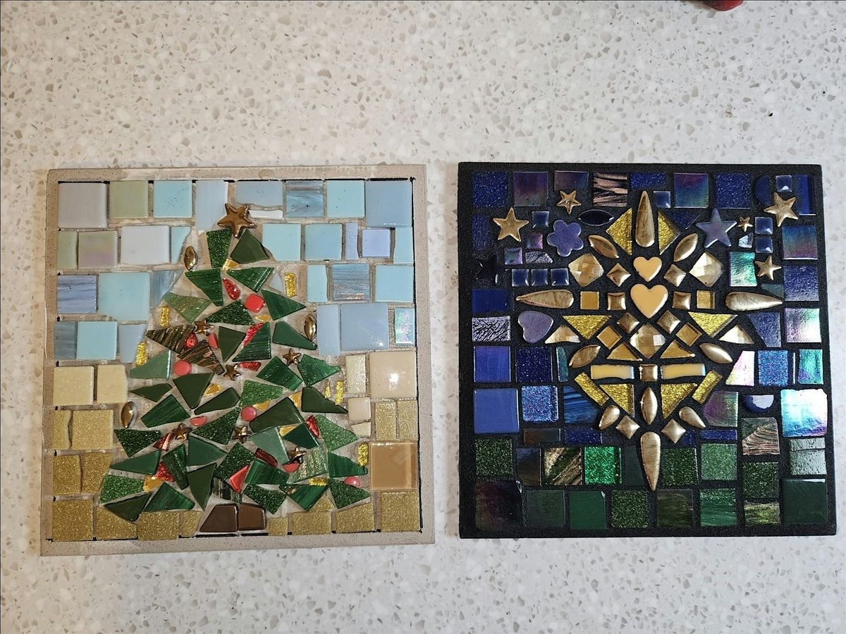 Christmas Mosaic Workshops (book at Bunnings Nunawading)