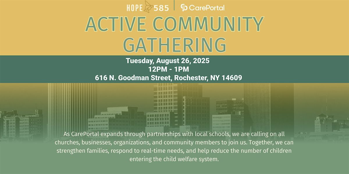 HOPE585's Active Community Gathering