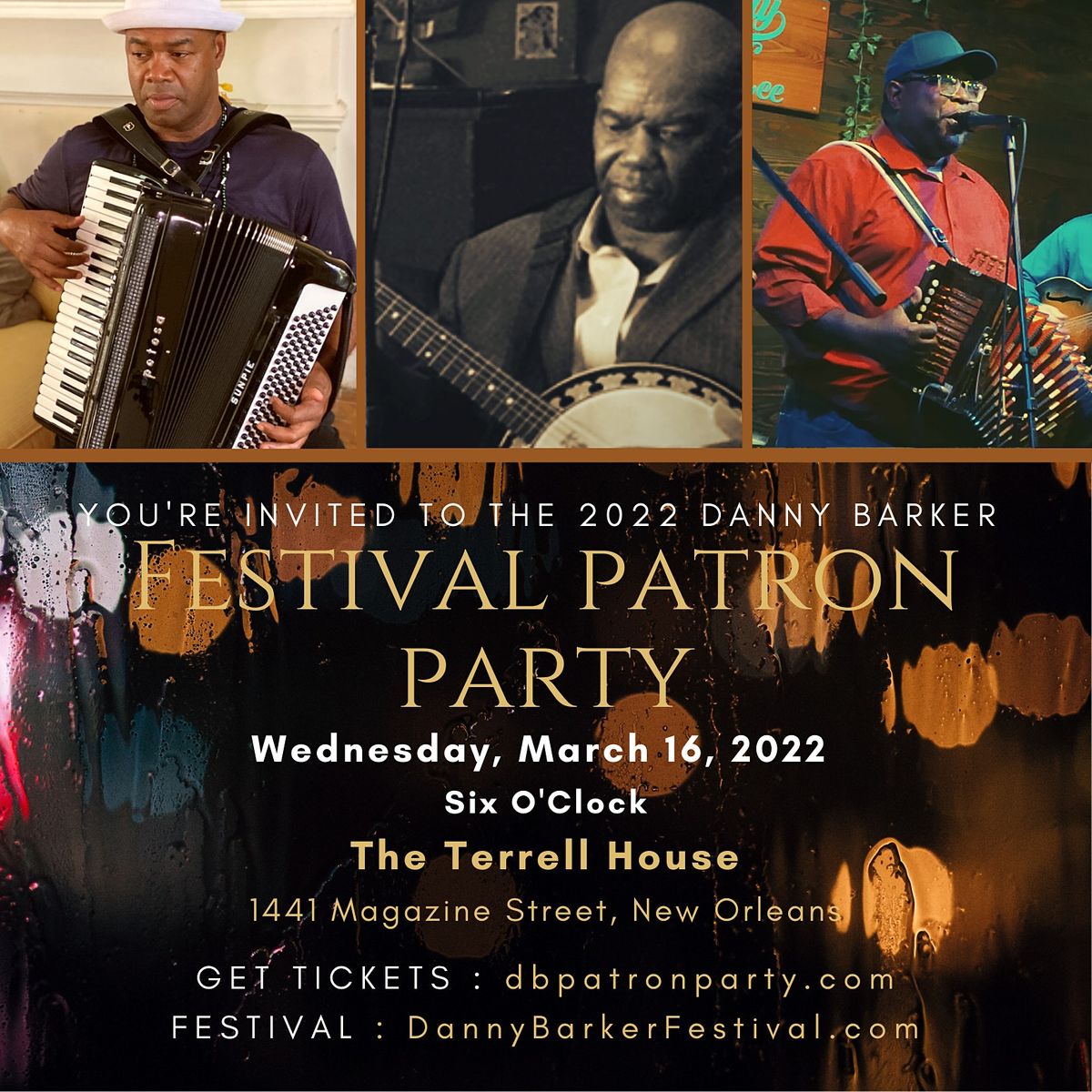 2022 Danny Barker Patron Party at The Terrell House, The Terrell House ...