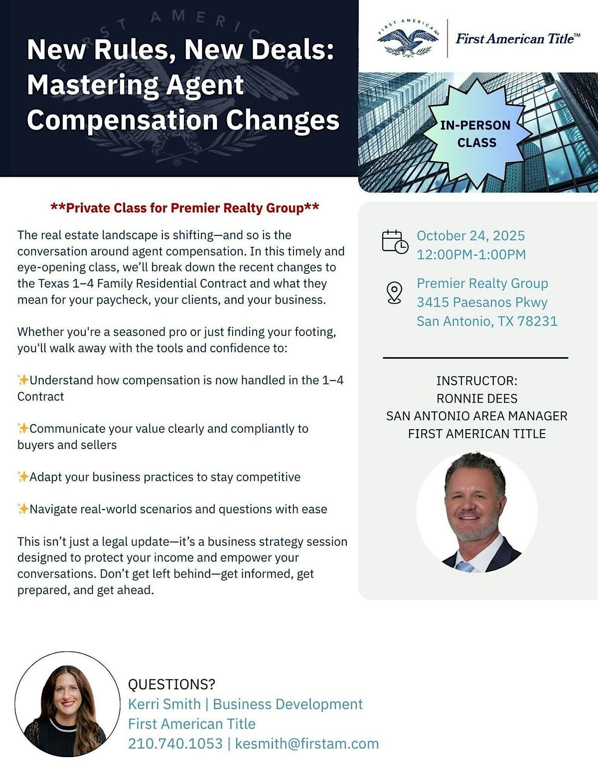 New Rules, New Deals: Mastering Agent Compensation Changes