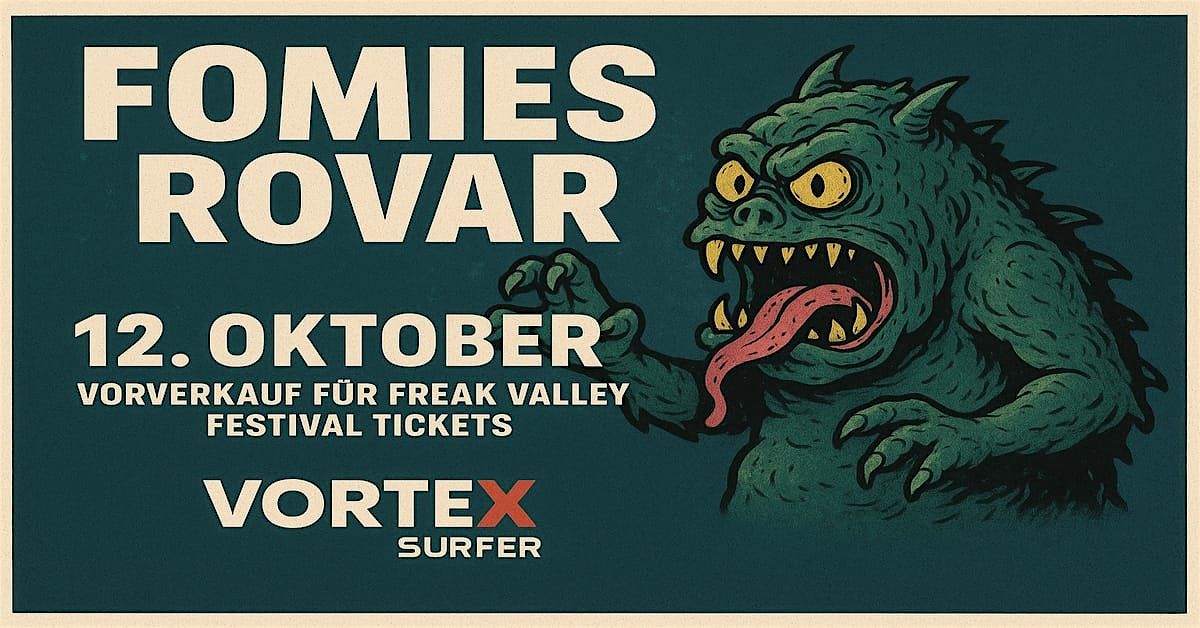 Fomies + Rovar \/\/ FVF 2026 Presale !