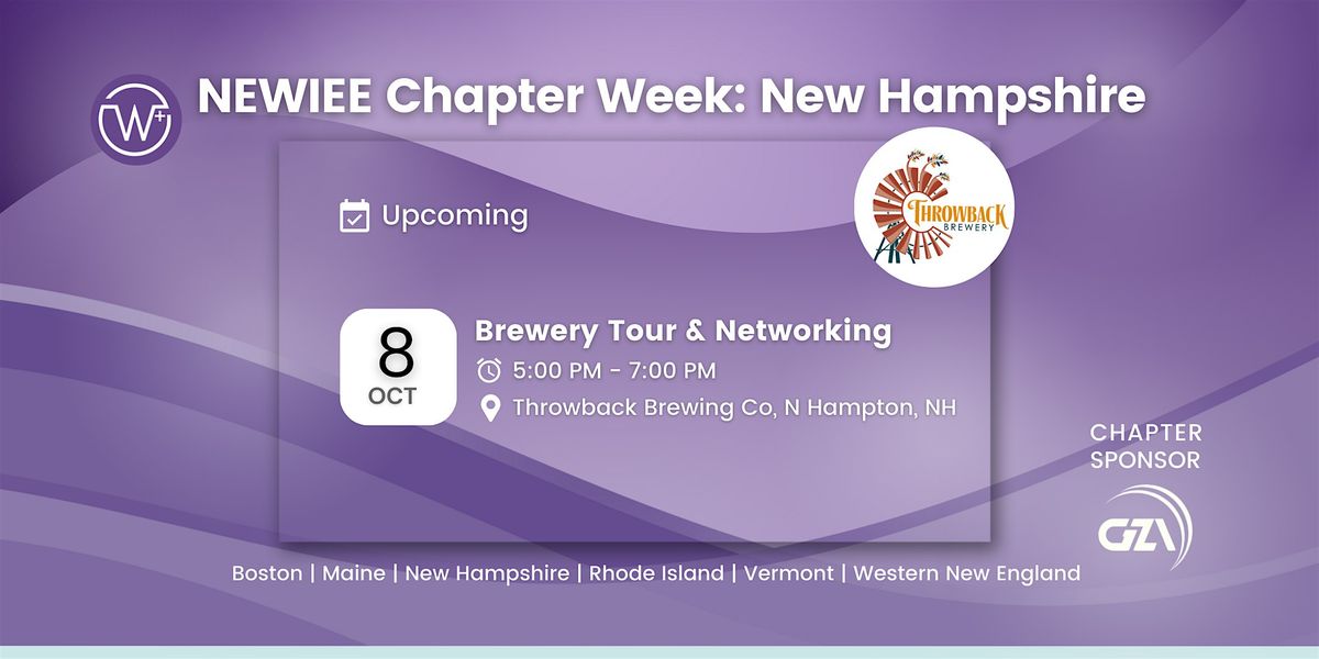 New Hampshire: Throwback Brewery Networking Night!