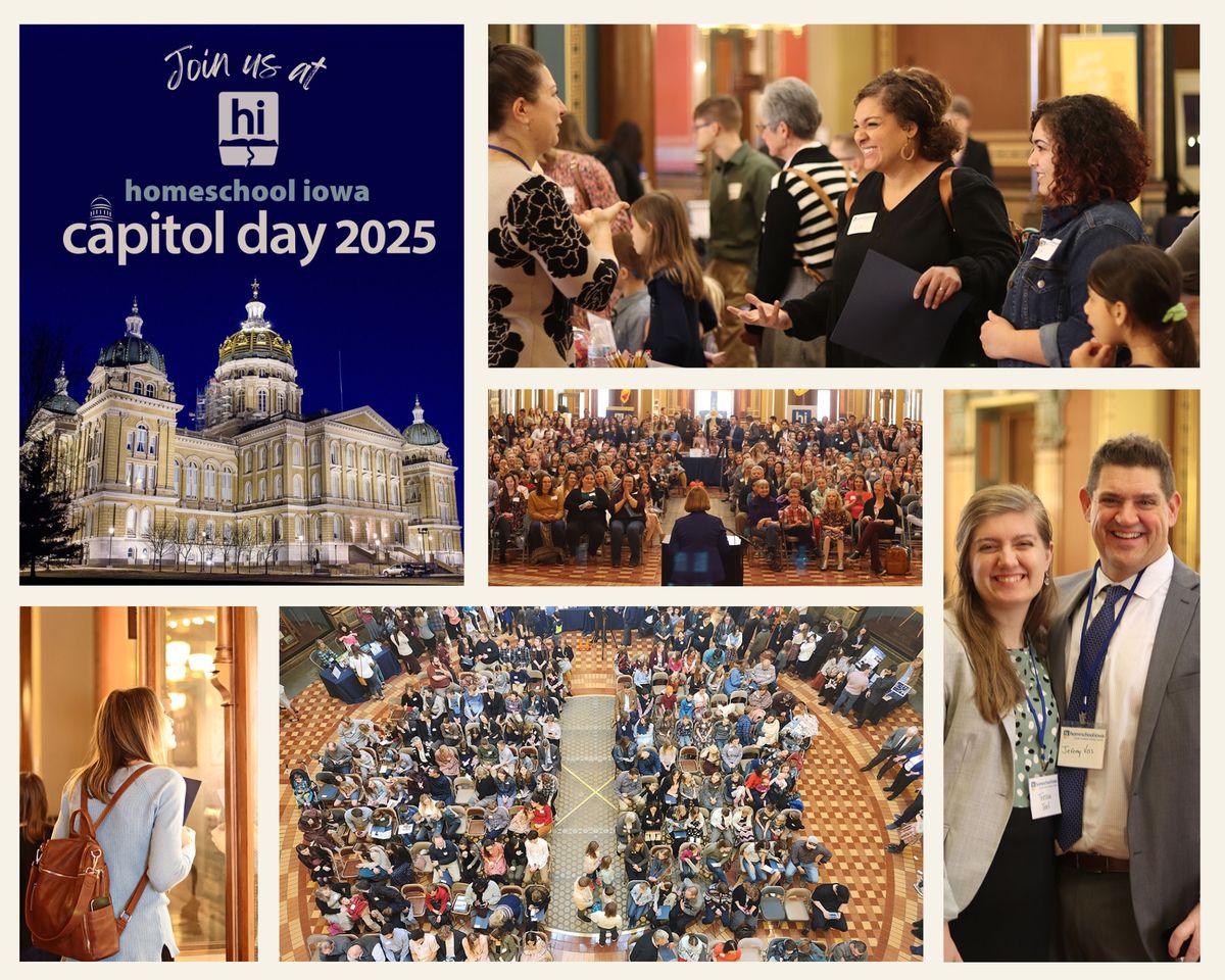 Homeschool Iowa Capitol Day