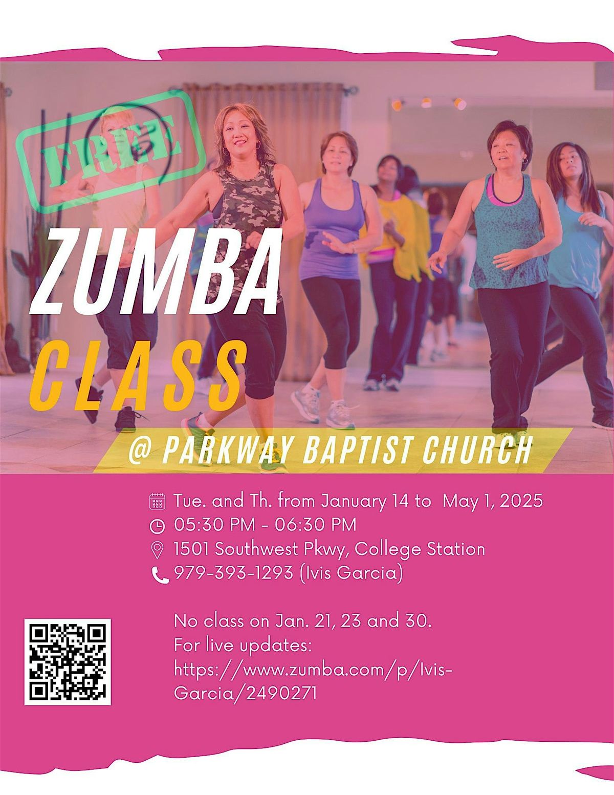 Free Zumba Class