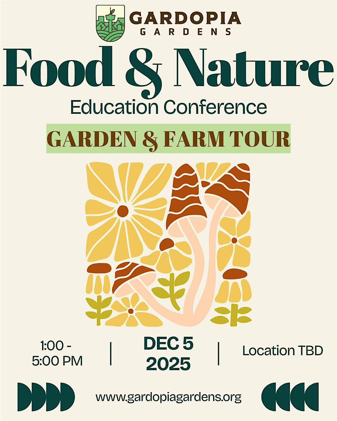 Food & Nature Education Conference: Garden & Farm Tour