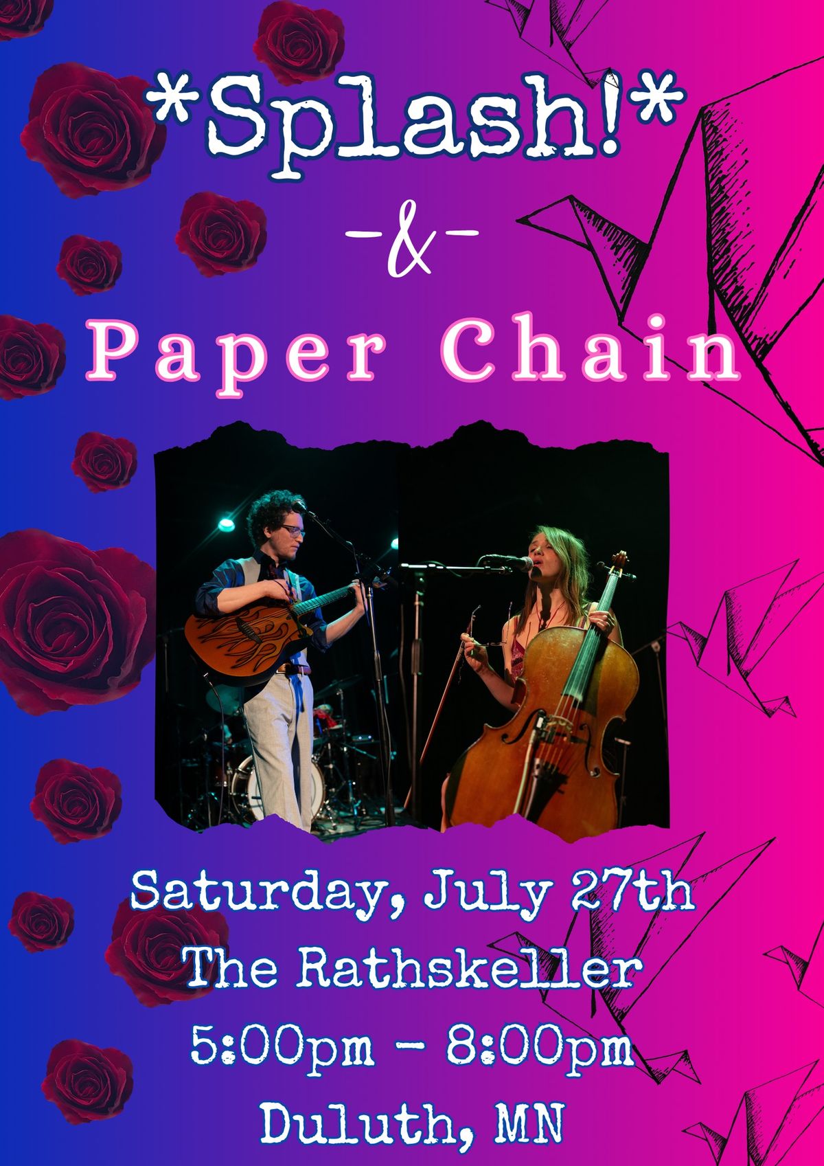 *Splash!* and Paper Chain at The Rathskeller