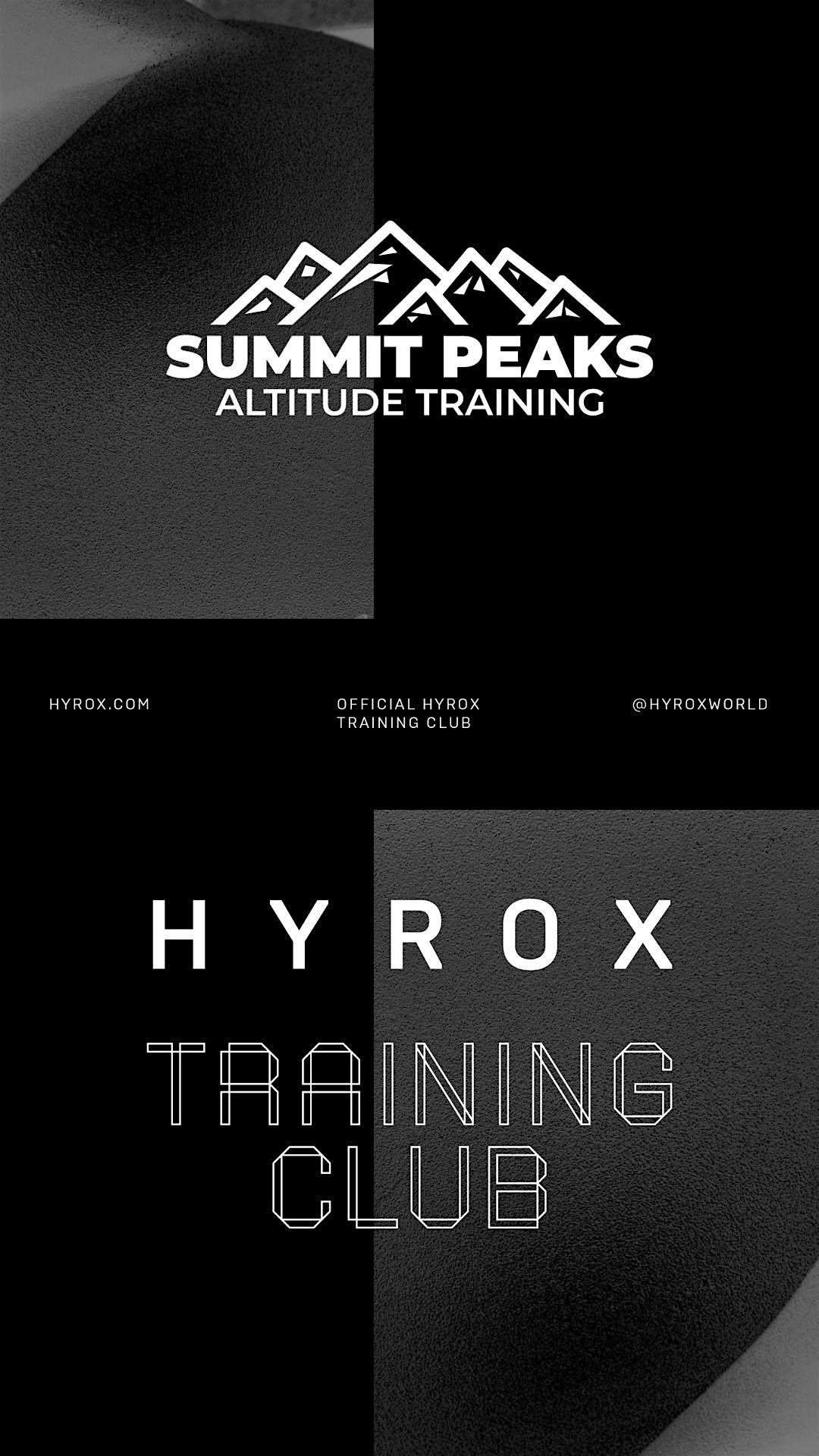 High Altitude HYROX:  Preparing For The Fitness Competition for Every Body