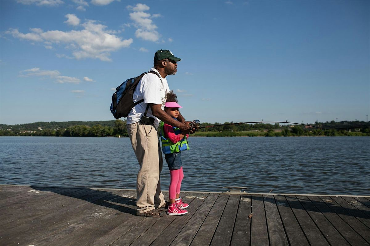 Community Fishing at  National Arboretum w\/ FONA x Anacostia Riverkeeper