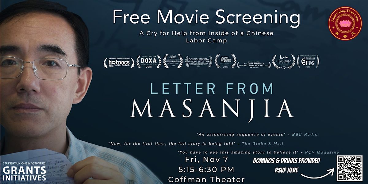 Movie Screening: Letter from Masanjia