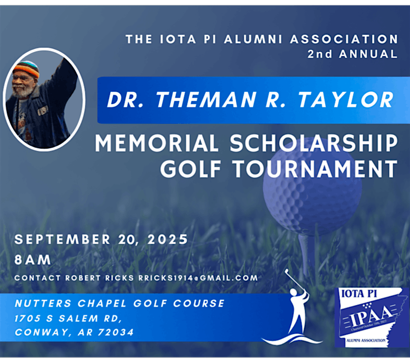 Dr. Theman R. Taylor Sr. Memorial Scholarship Golf Tournament