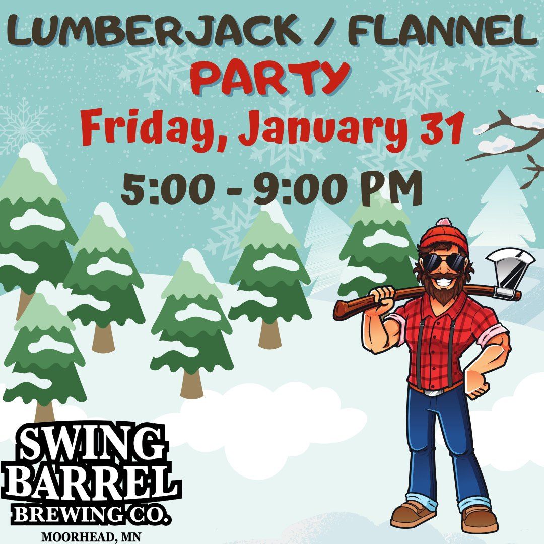 Lumberjack \/ Flannel Party: Lumberjack Olympics, Live Music, and The Ribman