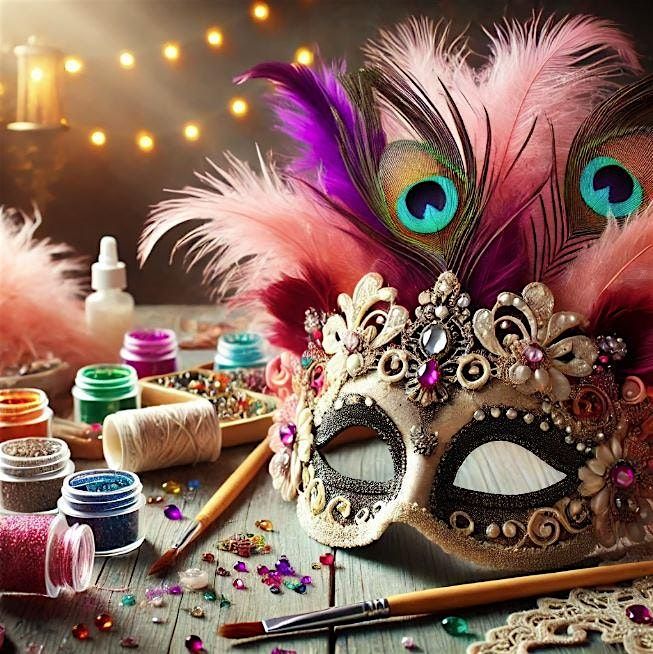 CSC Sunday Matinee DIY Workshop: Masquerade Mask Decorating