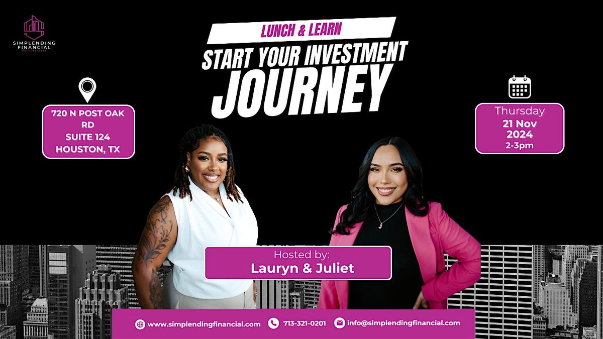 Lunch & Learn - Start Your Investment Journey