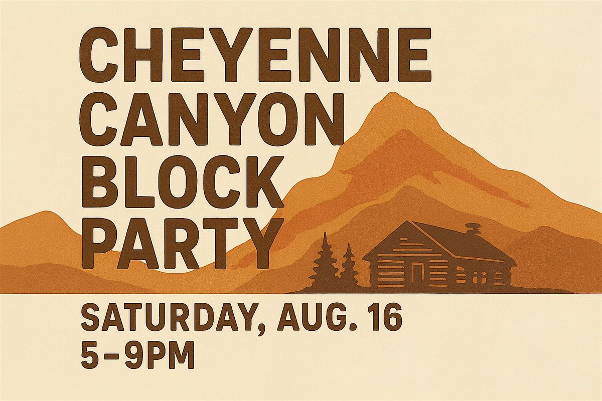 Cheyenne Canyon Block Party