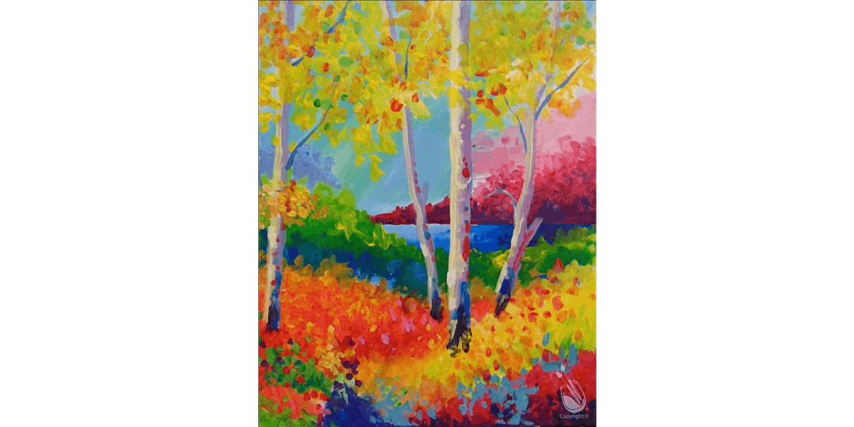 Forest Ambiance and Light - Paint and Sip in Denver | Classpop!\u2122