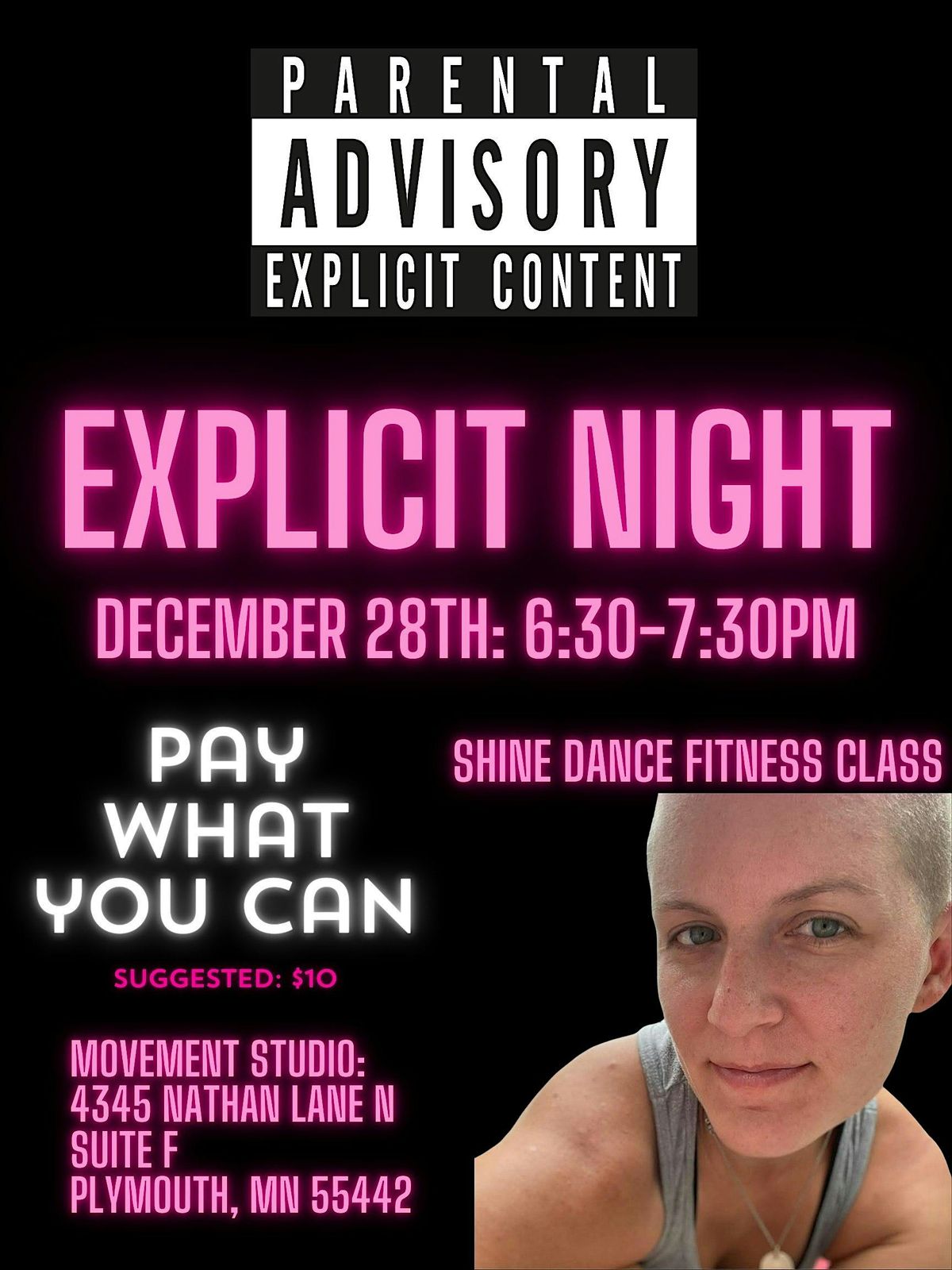 SHiNE Dance Fitness Explicit Night Class