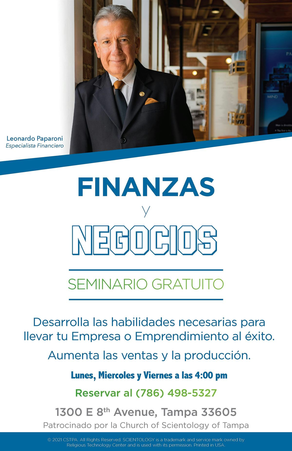 Copy of Seminario Gratuito: Finanzas y Negocios