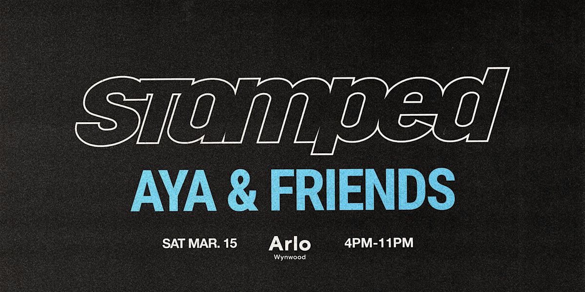 A STAMPED Pool Party AYA x Friends  March Ed. Amapiano Afrobeats & more