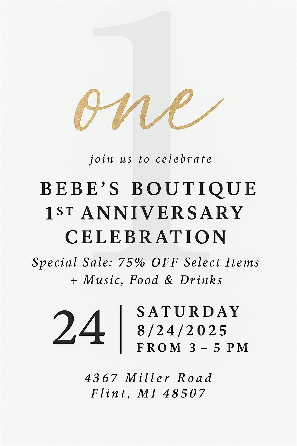 BeBe\u2019s Boutique Turns One!