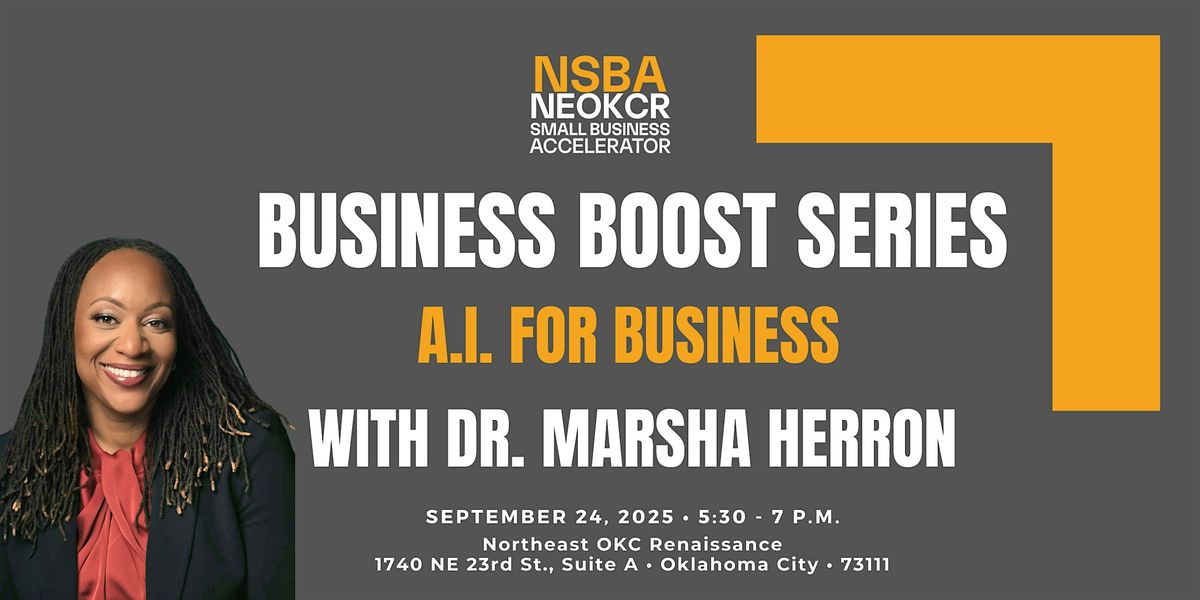 NEOKCR Business Boost: A.I. for Business with Marsha Herron