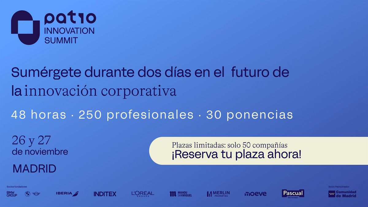 Patio Innovation Summit 2025