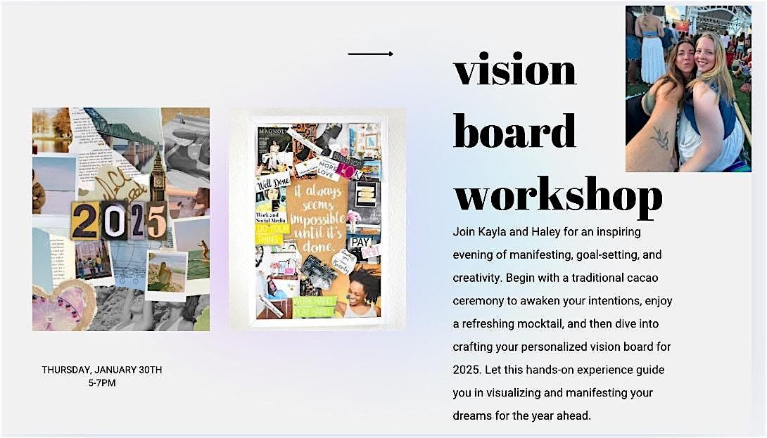 2025 Vision Board Workshop