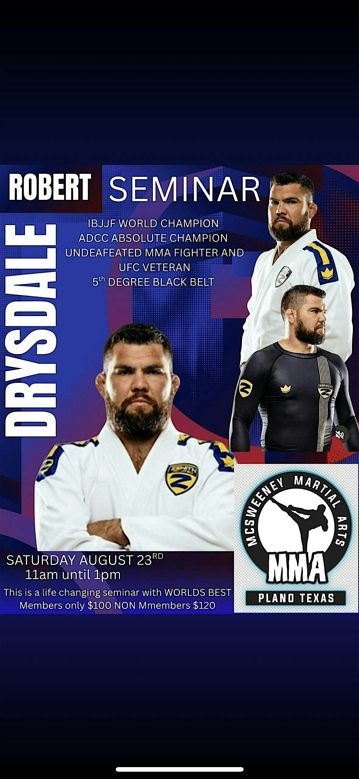 Robert Drysdale Seminar