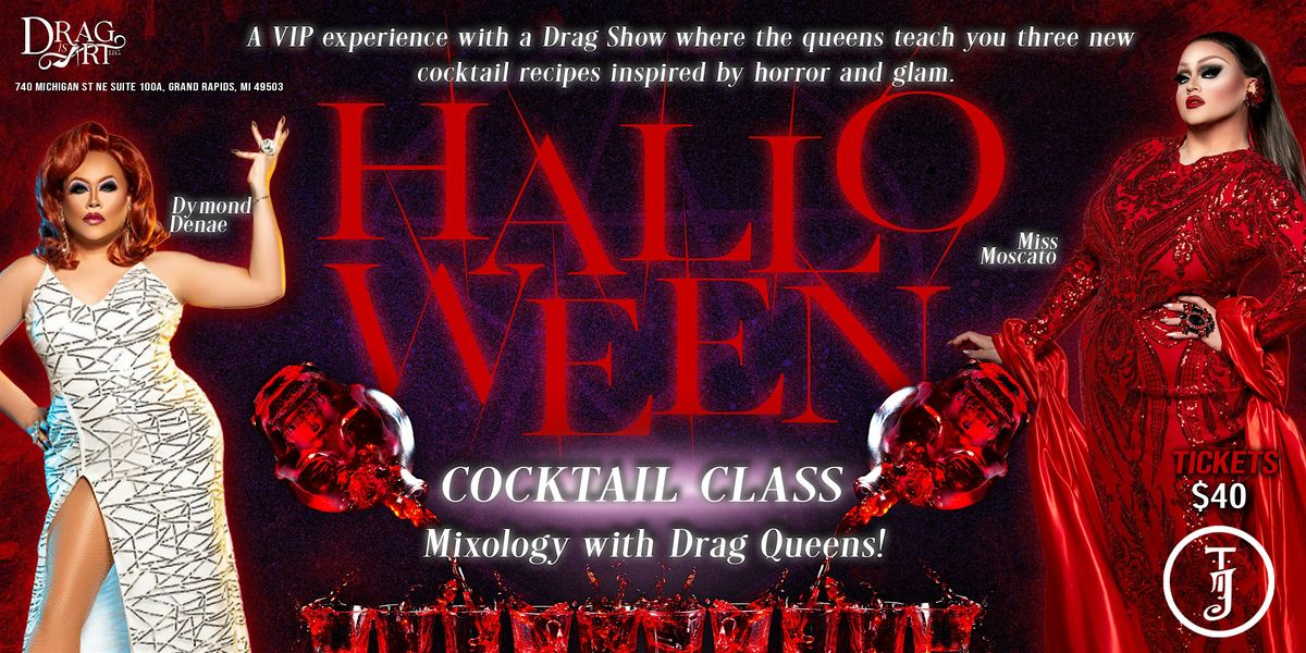 Halloween Cocktails Class With The Queens