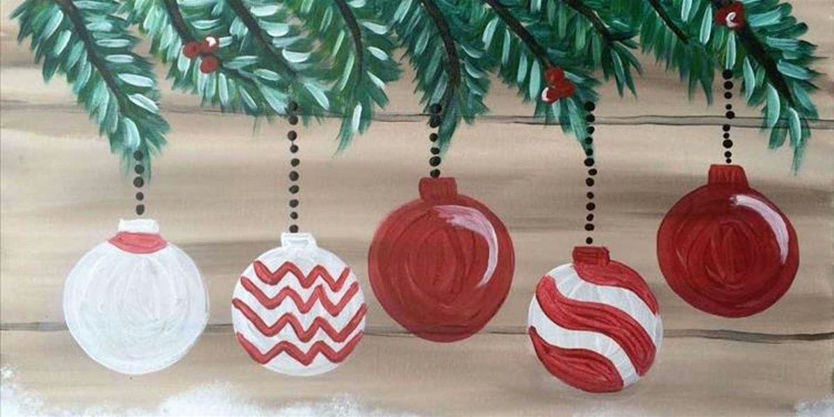 Family Christmas Ornaments - Paint and Sip by Classpop!\u2122