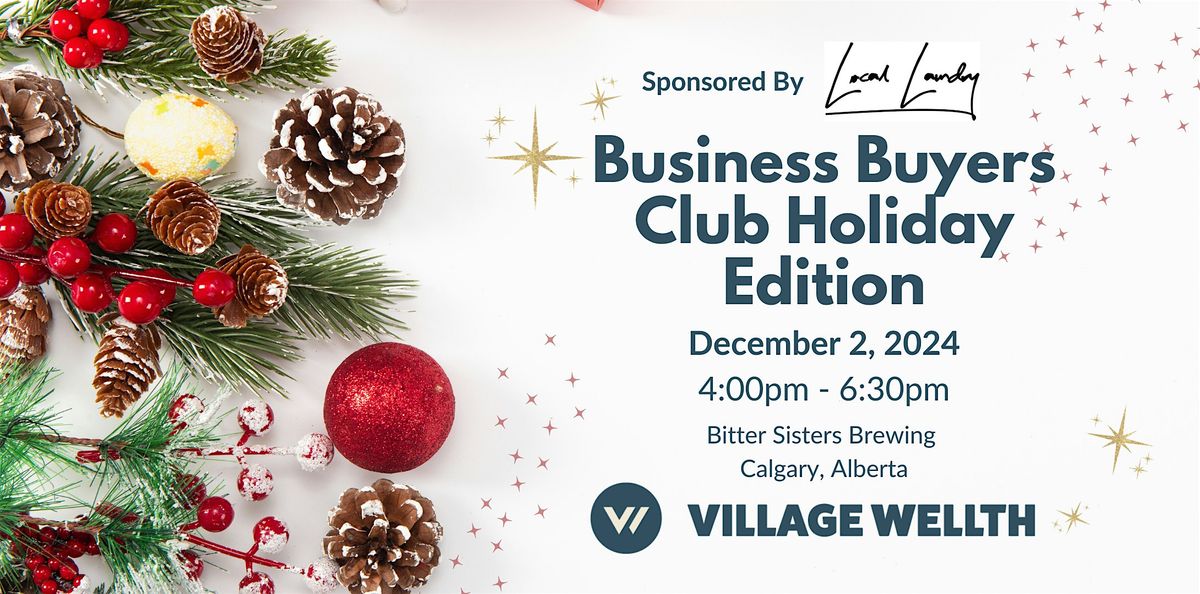 Business Buyers Club - Holiday In Person Meetup