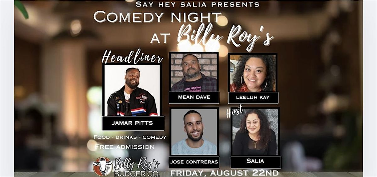 Comedy at Billy Roy\u2019s