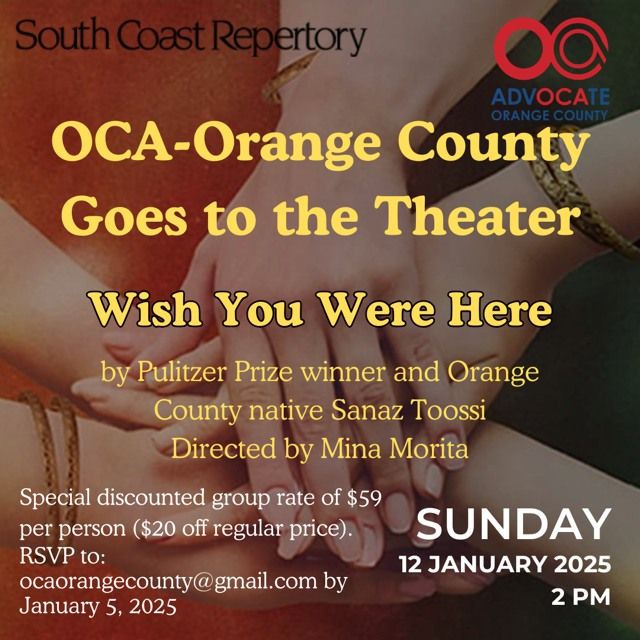 OCA-OC Goes to the Theater: "Wish You Were Here"