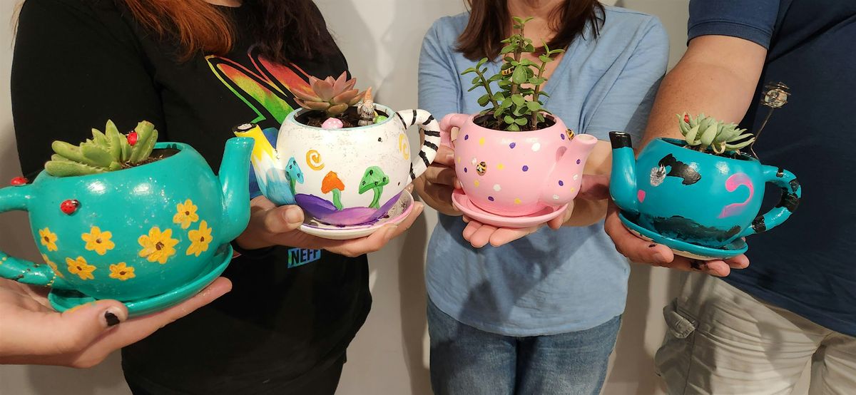 Paint & Plant at MoJo's Local Tap and Kitchen with Creatively Carrie!